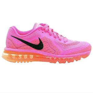 Nike Air Max Neon Pink / Orange Running Shoes Sneakers Women's Size 8